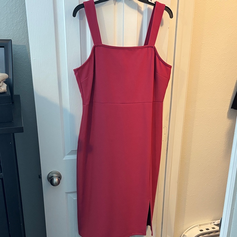 NWOT Elegant Pink Sleeveless Dress